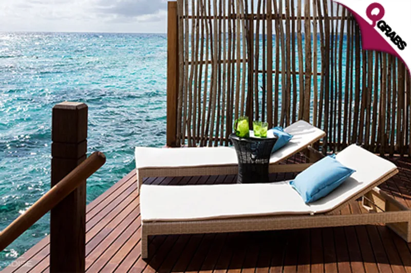 From QR7668 Per Person Enjoy 5* Luxury in the Maldives for 4 Nights / 5 Days - Includes FLIGHTS, Breakfasts and Transportation! (Up to QR23379 value)